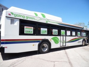 Columbus, Ohio Cota Bus with the Hybrid Beltless Alternator inverter system installed.